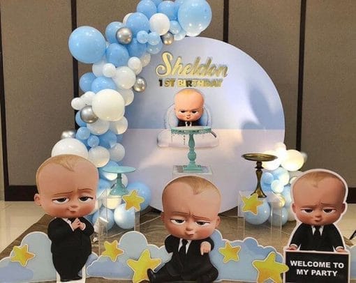 Tiểu cảnh sinh nhật The boss baby XV674