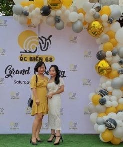 Backdrop trang trí khai trương Ốc Biển XV726
