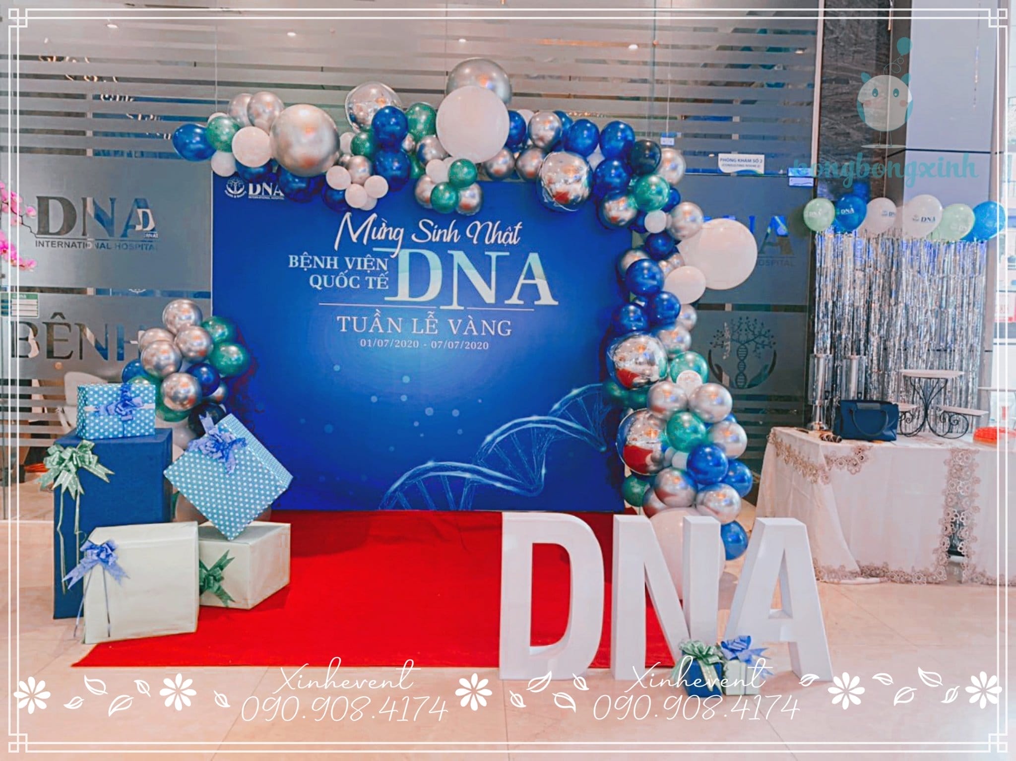 Trí sinh nhật Thẩm Mỹ Viện DNA