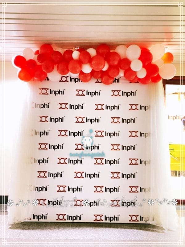 Trang trí sự kiện công ty Inphi