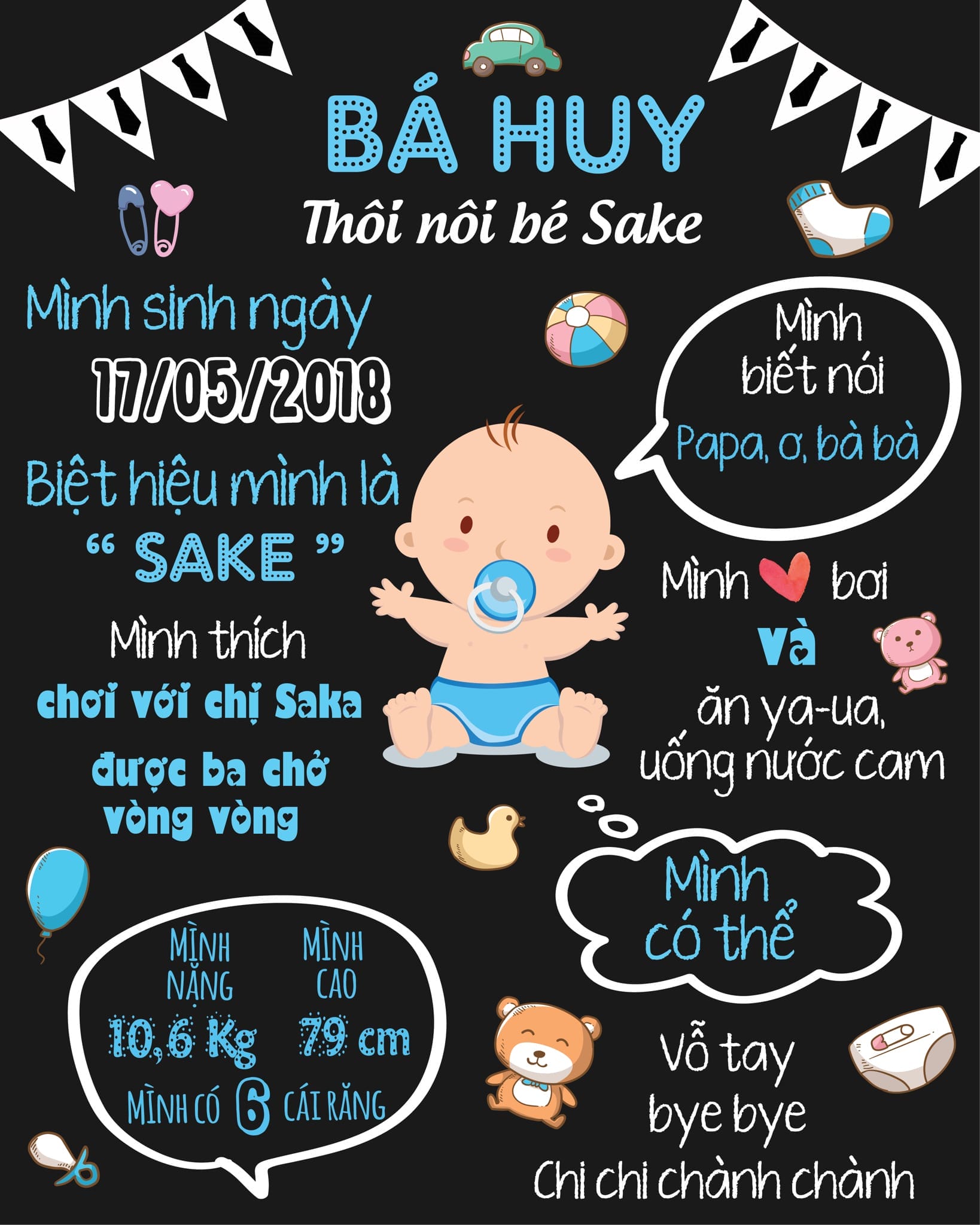 Những mẫu trang trí bảng sinh nhật xinh đẹp và độc đáo