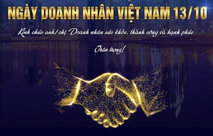 Chúc mừng ngày doanh nhân Việt Nam